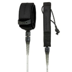 Creatures 9' Reliance Longboard Ankle Leash - Cement Speckle/Black