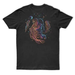 Cove Surf Co Cosmic Jellie Tee - Black/Glow