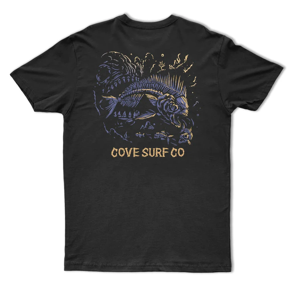 Cove Surf Co Circle Of Life Tee - Black 3 Cove Surf Co Circle Of Life Tee - Black