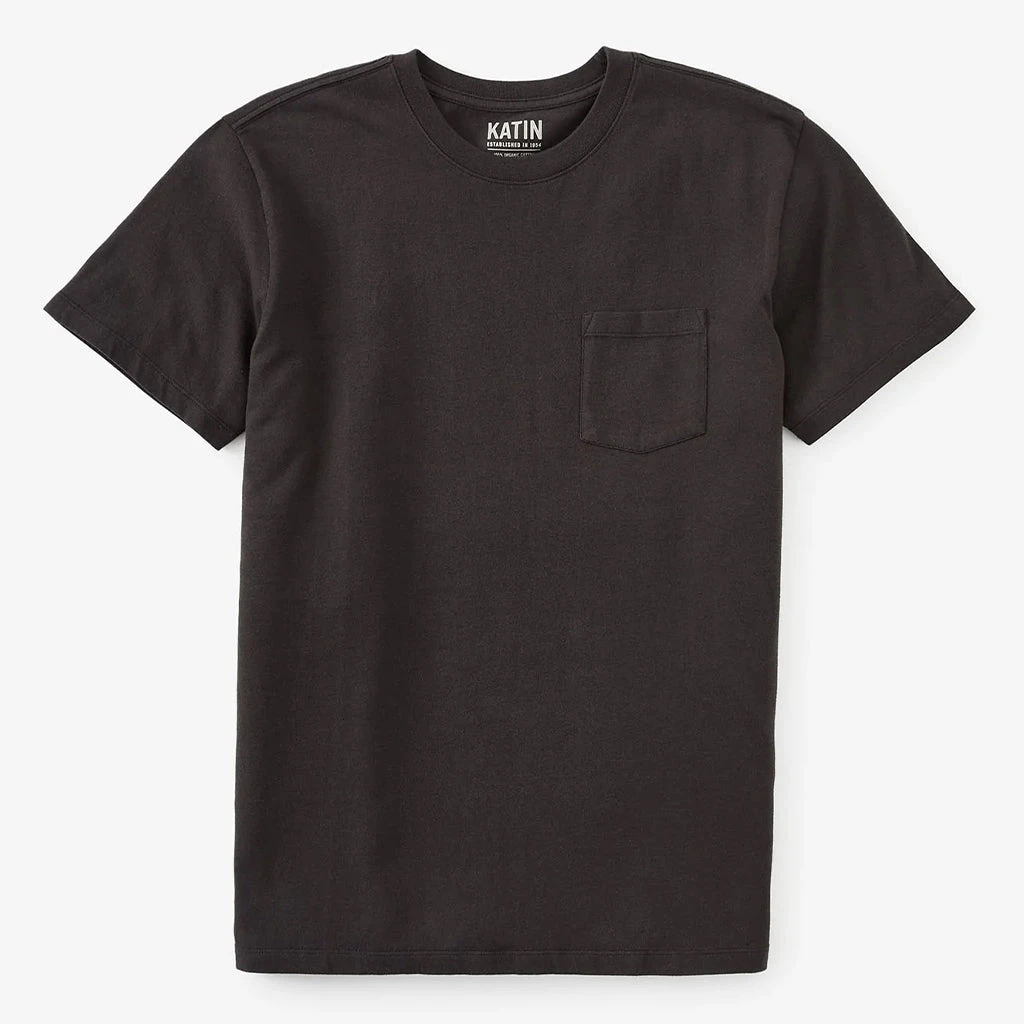 Katin Men's Base Tee - Black Wash 3 Katin Men's Base Tee - Black Wash