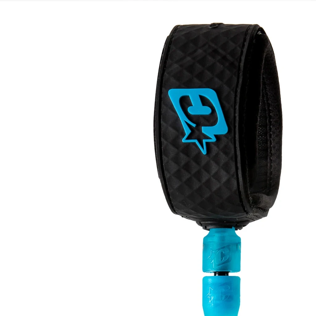 Creatures 5' Reliance Lite Leash - Cyan Speckle/Black 3 Creatures 5' Reliance Lite Leash - Cyan Speckle/Black
