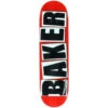 Baker Brand Logo Deck-8.38" Red/black