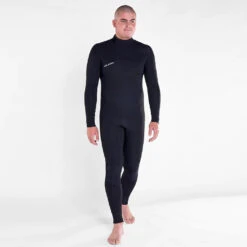 Volcom Modulator 4/3mm Back Zip Wetsuit - Black
