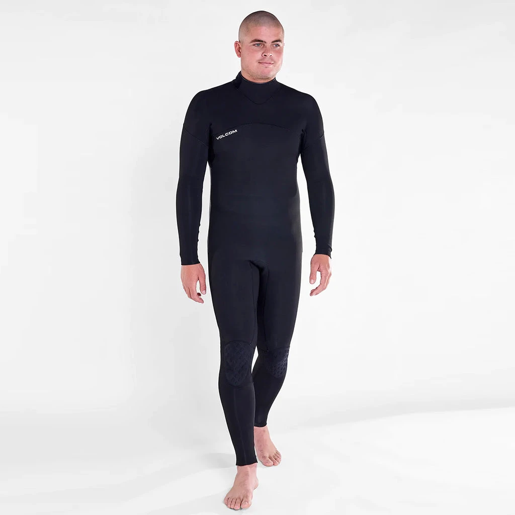 Volcom Modulator 4/3mm Back Zip Wetsuit - Black 3 Volcom Modulator 4/3mm Back Zip Wetsuit - Black