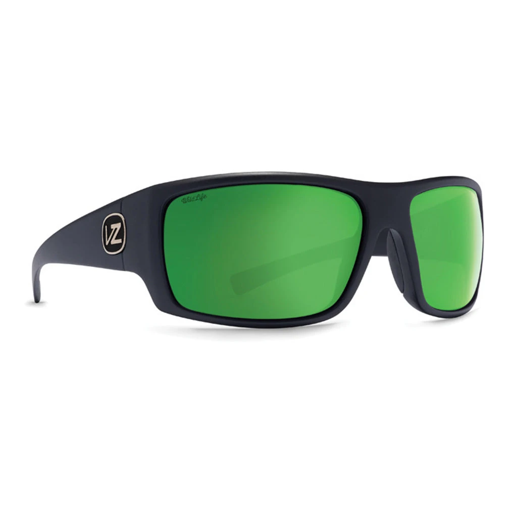 Von Zipper Suplex Sunglasses - Black Satin/Wildlife Green Chrome 3 Von Zipper Suplex Sunglasses - Black Satin/Wildlife Green Chrome