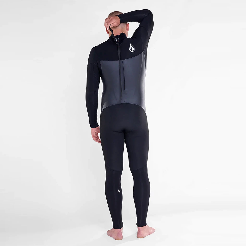 Volcom Modulator 4/3mm Back Zip Wetsuit - Black 4 Volcom Modulator 4/3mm Back Zip Wetsuit - Black - Image 2