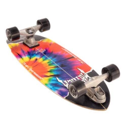 Carver Skateboards Lost Rad Ripper Tie Dye Surfskate C7 Raw Complete - (23)31.0" -Surf Pro Shop 0004 Carver2023 Completes Bottom LostRadRipper C7 15704