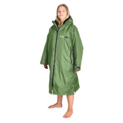 Dryrobe® Advanced Long Sleeve Changing Robe - Dark Green/Black -Surf Pro Shop 0004 forest green black medium side 2024x2024 bc67c2ca cb6b 4b13 b1c6 739108937426