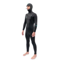 Dakine Mens Mission 4/3mm Chest Zip Hooded Wetsuit - 22/Black 10 Dakine Mens Mission 4/3mm Chest Zip Hooded Wetsuit - 22/Black -Surf Pro Shop 0005 MensMissionChestZipHooded43mm Black 604565592484 DK22M43HMZ Black MY22 1