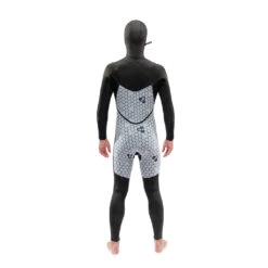 Dakine Mens Mission 4/3mm Chest Zip Hooded Wetsuit - 22/Black 11 Dakine Mens Mission 4/3mm Chest Zip Hooded Wetsuit - 22/Black -Surf Pro Shop 0006 MensMissionChestZipHooded43mm Black 604565592484 DK22M43HMZ Black MY22 6