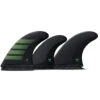 Futures Fins - F8 Alpha 5-Fin Set - (L)Carbon/Olive