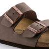 Birkenstock Womens Arizona Birkibuc Sandals - Mocha 1 Birkenstock Womens Arizona Birkibuc Sandals - Mocha -Surf Pro Shop 0007 151183 detail 1