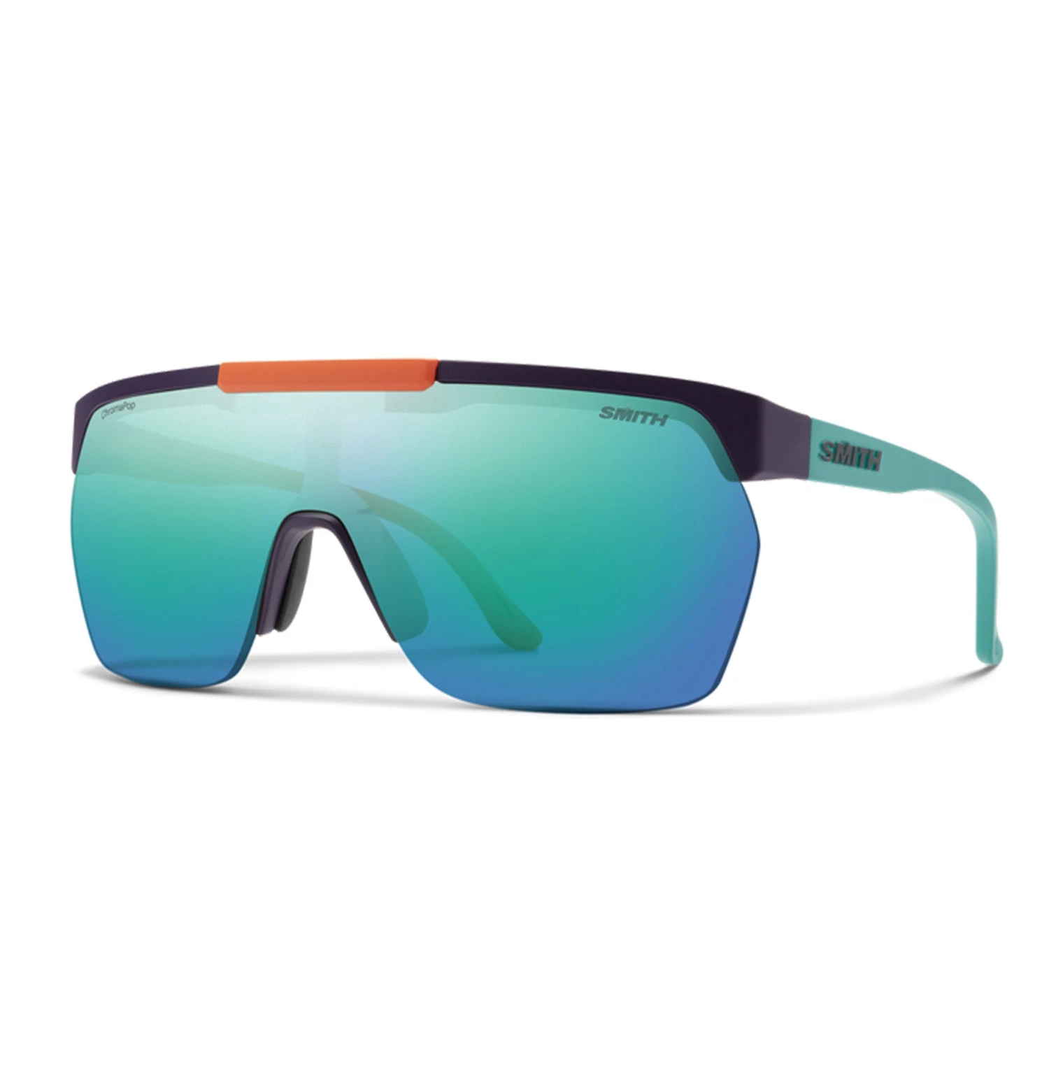 Smith Optics XC | Matte Purple / Cinder / Hi Viz / Opal + ChromaPop Opal Mirror Lens 3 Smith Optics XC | Matte Purple / Cinder / Hi Viz / Opal + ChromaPop Opal Mirror Lens