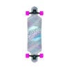 Santa Cruz Prismatic Dot Cruzer Drop Thru Skateboard 9.0" X 36"