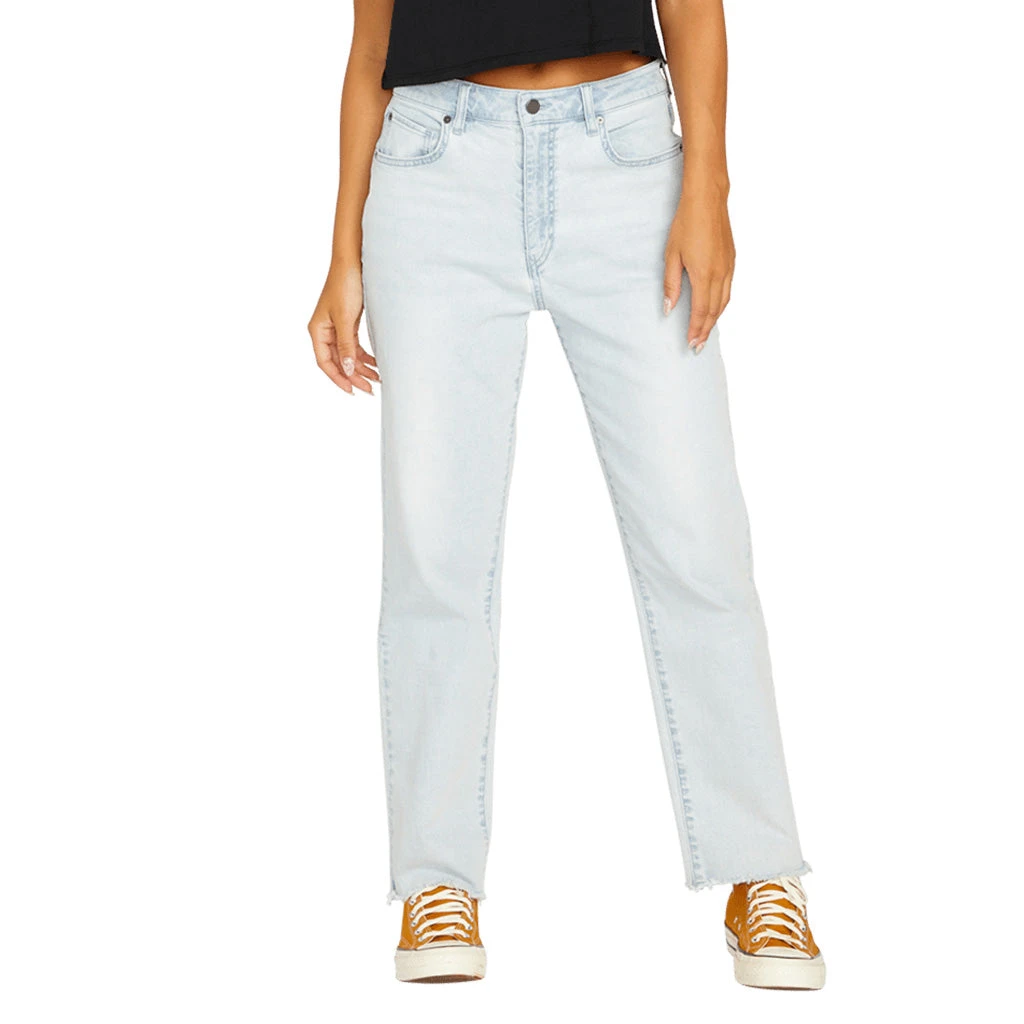 Volcom Stone Step Hi Rise Pant - Allover Stone Light 3 Volcom Stone Step Hi Rise Pant - Allover Stone Light