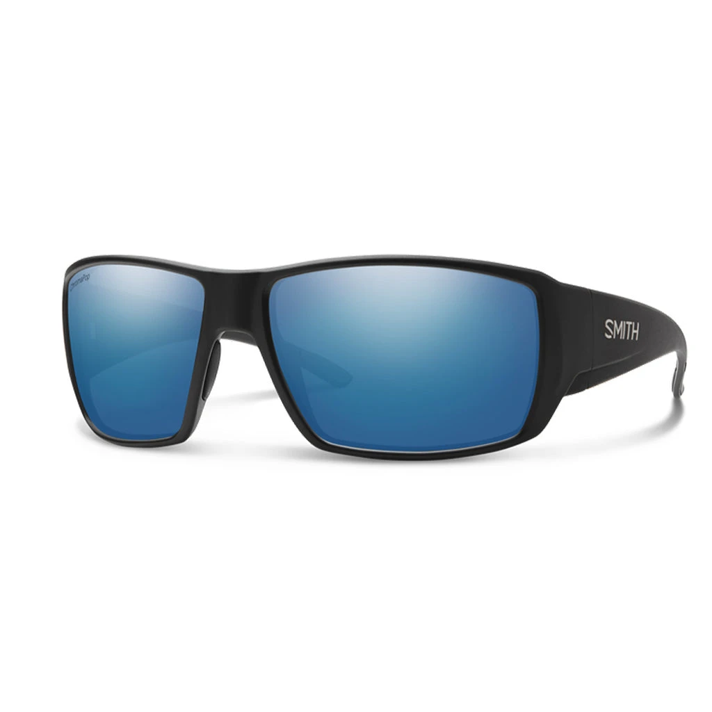 Smith Optics Guide's Choice | Matte Black/Chromapop Polarized Blue Mirror 3 Smith Optics Guide's Choice | Matte Black/Chromapop Polarized Blue Mirror