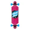 Santa Cruz Floral Flame Dot Drop Thru Cruzer Skateboard 9.0" X 36" -Surf Pro Shop 0011 11116995 floral flame dot 90in x 36in drop thru cruzer santa cruz 1