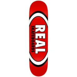 Real Classic Oval Deck-8.12" Red
