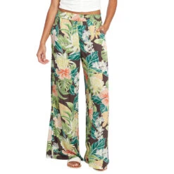 Volcom Womens Excapism Elastic Waist Pant - Slate Grey