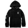 Volcom Big Boys Iconic Stone Pullover Sweatshirt - Black