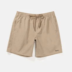 Rhythm Mens Textured Stretch Beach Short - Sand