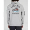 Salty Crew Mens Fishing Charters Hooded Fleece - Heather Grey -Surf Pro Shop 0019 20335253c
