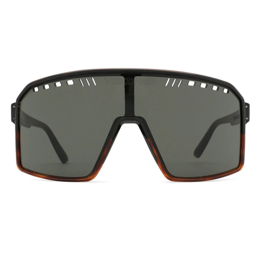Von Zipper Super Rad Sunglasses - Hardline Black Tort/Vintage Grey 6 Von Zipper Super Rad Sunglasses - Hardline Black Tort/Vintage Grey - Image 4