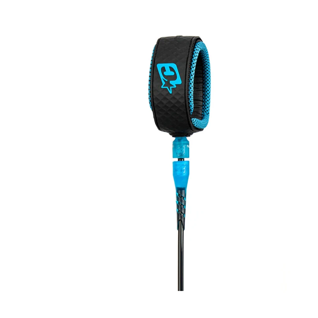 Creatures 6' Reliance Comp Leash - Black Cyan 3 Creatures 6' Reliance Comp Leash - Black Cyan