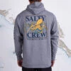 Salty Crew Mens Ink Slinger Hooded Fleece - Gunmetal -Surf Pro Shop 0030 INKSLINGERHOODFLEECE