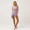 Rhythm Women's Ritual Paisley Surf Tank Top - Lilac -Surf Pro Shop 0043 0123SW BT12 RITUAL PAISLEY SUF TANK TOP LILAC 4