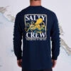 Salty Crew Mens Ink Slinger Standard L/S Tee - Navy -Surf Pro Shop 0047 INKSLINGERLSSTANDARD4