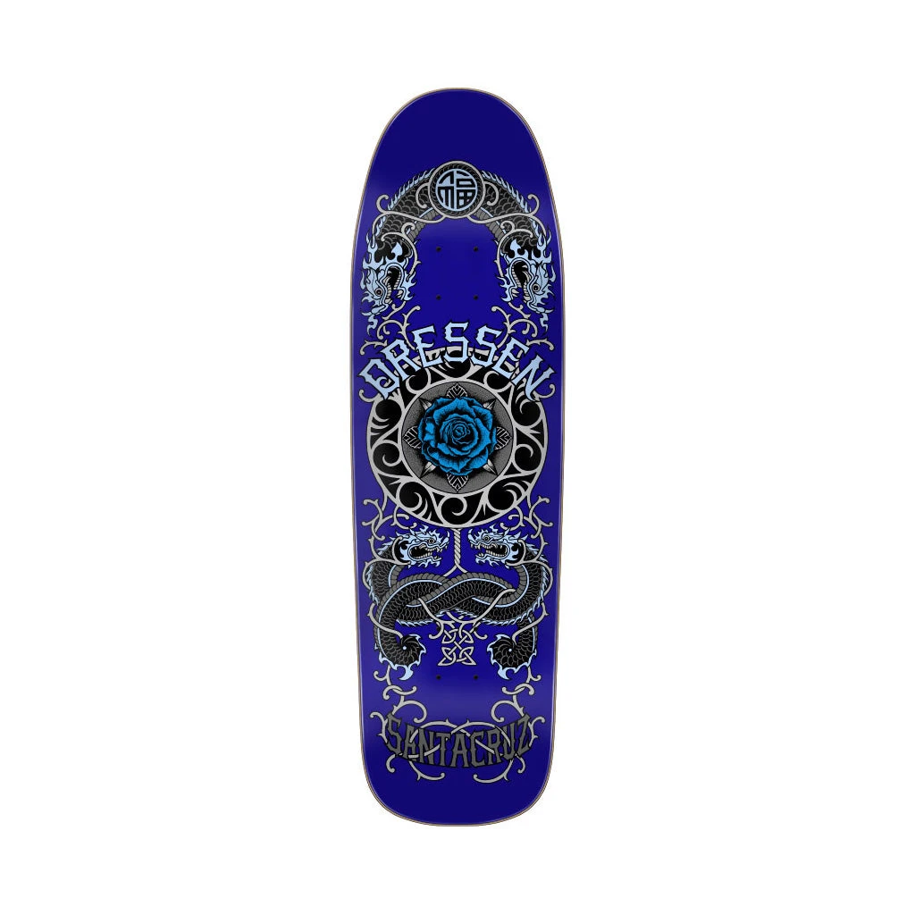 Santa Cruz Decks Dressen Rose Crew One Shaped 9.31" 3 Santa Cruz Decks Dressen Rose Crew One Shaped 9.31"
