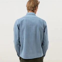 Rhythm Mens Denim L/S T Shirt - Denim 8 Rhythm Mens Denim L/S T Shirt - Denim -Surf Pro Shop 0061 0422M WT13 DENIM LS SHIRT 2