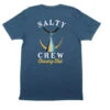 Salty Crew Mens Tailed Standard S/S Tee - Navy Heather -Surf Pro Shop 0073 TAILEDSTANDARDBACK