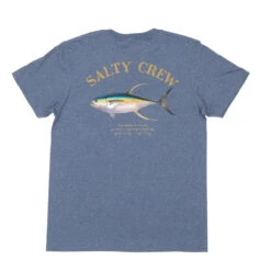 Salty Crew Mens Ahi Mount S/S Tee - Navy Heather