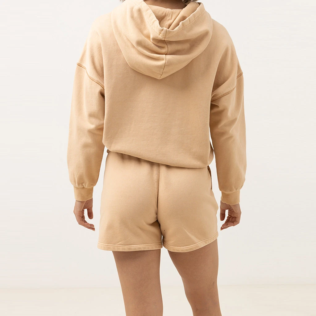 Rhythm Women's Rhythm Core Fleece Short - Wheat 6 Rhythm Women's Rhythm Core Fleece Short - Wheat - Image 4
