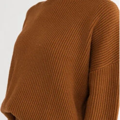 Rhythm Women's Classic Knit Jumper - Caramel -Surf Pro Shop 0128 CL22W KN01