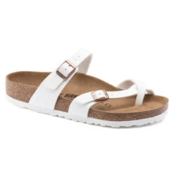 Birkenstock Womens Mayari Birko Flor Sandals - White -Surf Pro Shop 1014190mayariwhite