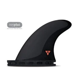 Futures Fins - QD2 3.75 Alpha Quad Rear Fin Pair - Carbon/Aqua