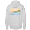 Seaside Surf Shop X Maya Sacks - Local Artist Series Mens Oswald Hooded Pullover - Smoke -Surf Pro Shop BACK SMOKE