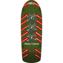 Powell Peralta Reissue OG Rat Bones Skateboard 10x30" Deck - Olive/Green
