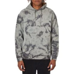 Katin Men's Embroidered Tie Dye Hoodie - Smog Tie
