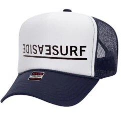 Seaside Surf Shop Invert Trucker Cap - Navy/White