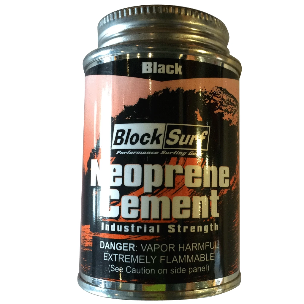 Block Surf Neoprene Cement Industrial Strength - Black 3 Block Surf Neoprene Cement Industrial Strength - Black