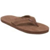 Rainbow Sandals Mens Premier/Classic Leather Single Layer With Arch - Dark Brown -Surf Pro Shop PREMIUM DARK BROWN