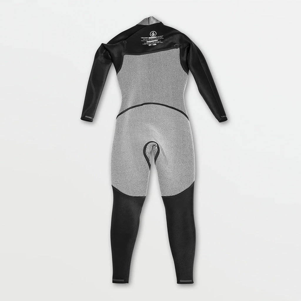 Volcom Modulator 4/3mm Chest Zip Wetsuit - Black FA23 7 Volcom Modulator 4/3mm Chest Zip Wetsuit - Black FA23 - Image 5