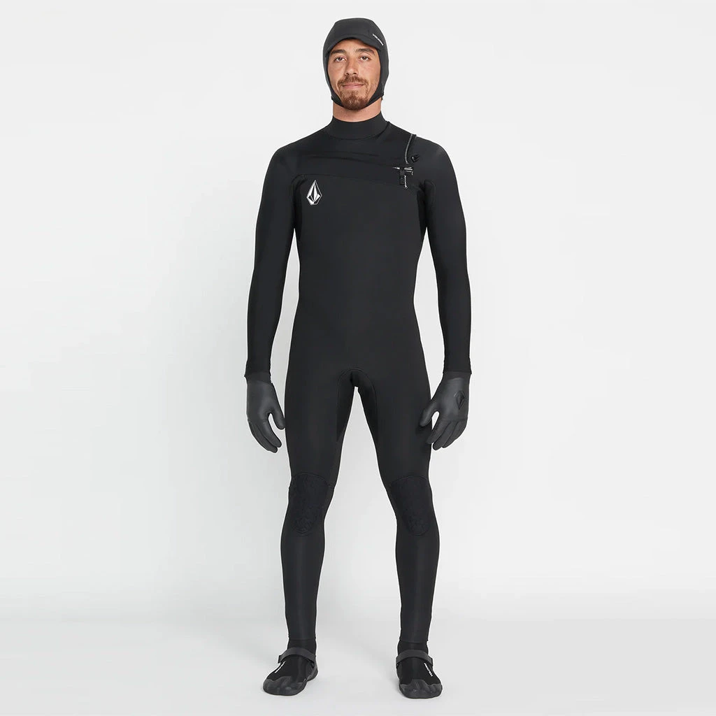 Volcom Modulator 4/3mm Chest Zip Wetsuit - Black FA23 3 Volcom Modulator 4/3mm Chest Zip Wetsuit - Black FA23