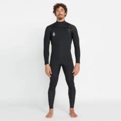 Volcom Modulator 3/2mm Chest Zip Wetsuit - Black 23