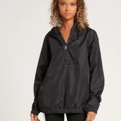 Volcom Womens Wind It Up Jacket - Black