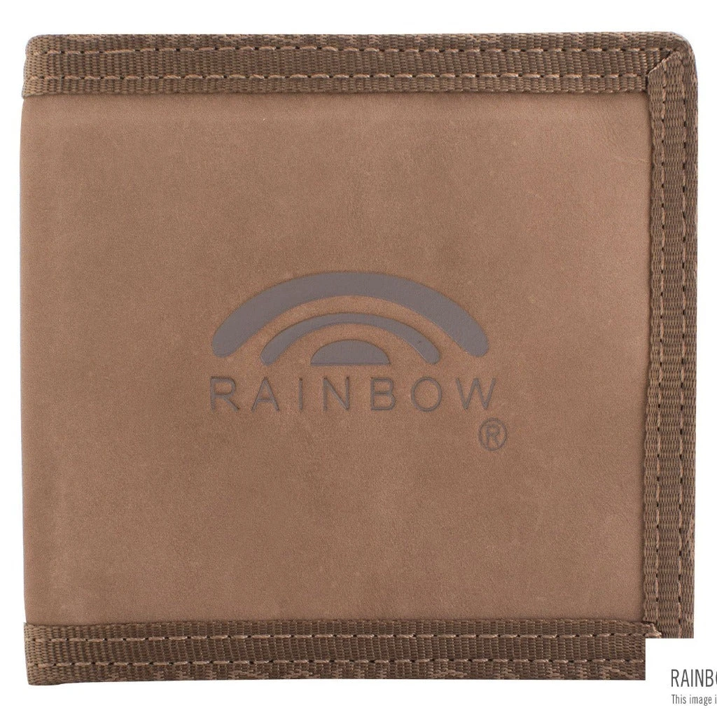 Rainbow Sandals Bi Fold Wallet - Dark Brown 3 Rainbow Sandals Bi Fold Wallet - Dark Brown